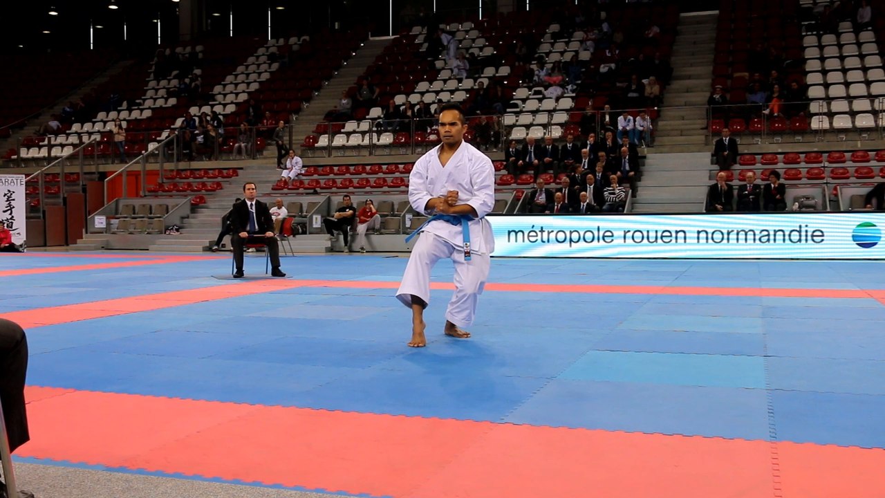 CFKarate 2016 - Finale Kata Homme Senior / W.Geoffray vs. M.Dack