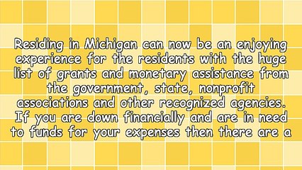 Apply for Online Grants in Michigan