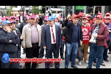 “Kölelik yasasına karşı işçi konfederasyonları güçlerini birleştirmeli”