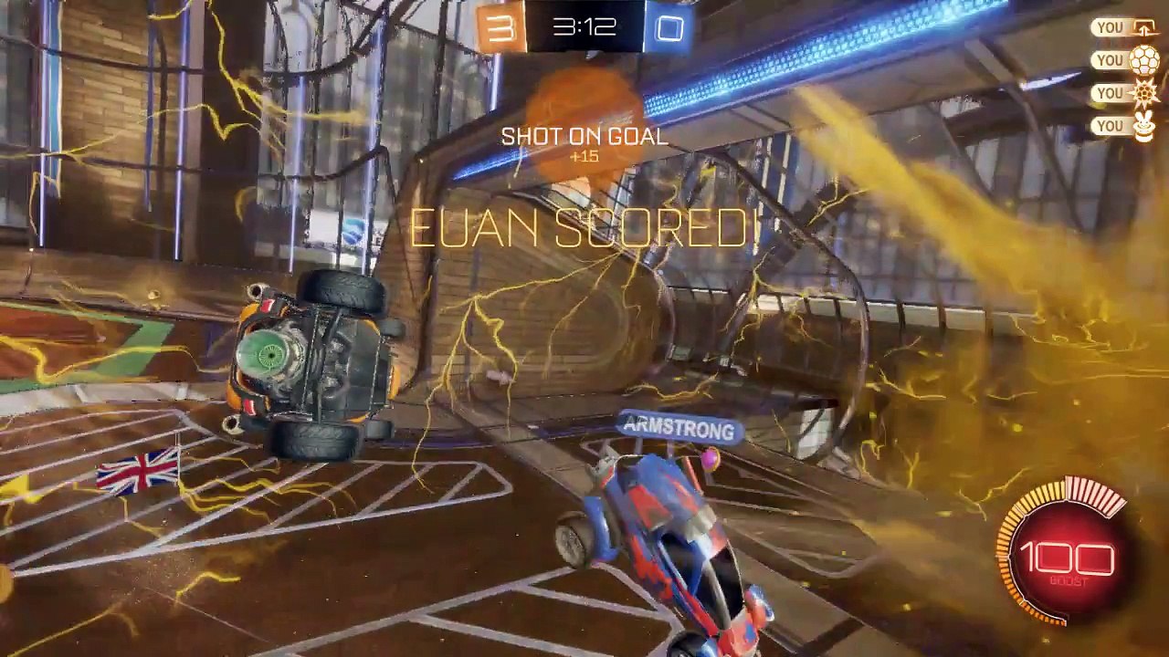 Rocket League match part 8