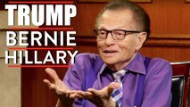 Larry King Talks Donald Trump, Bernie, and Hillary