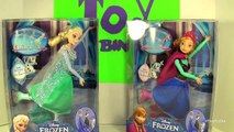Disney Frozen Ice Skating Anna & Elsa Dolls! Review by Bins Toy Bin