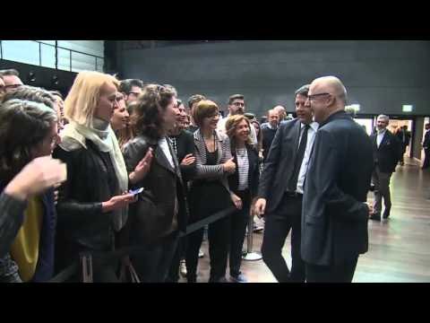 Verona - La visita di Matteo Renzi all'azienda Calzedonia (11.04.16)