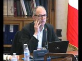 Roma - Audizioni di esperti (11.04.16)