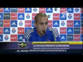 La U. de Chile presentó sus refuerzos