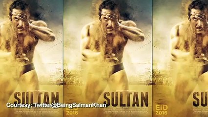 Sultan Official Poster Out - Salman Impresses As A Wrestler