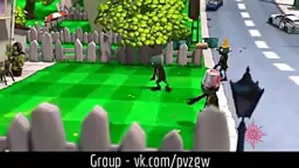 Plants vs Zombies Start Cartoon