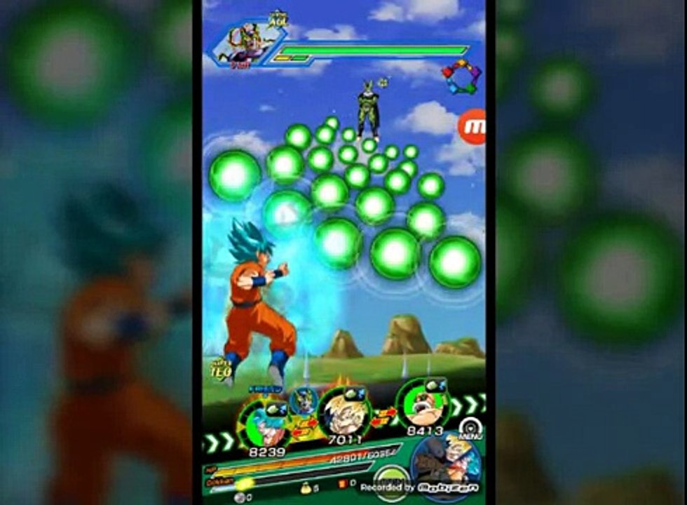 Dragon Ball Z : Dokkan Battle - SSGSS Teq goku nuking!!