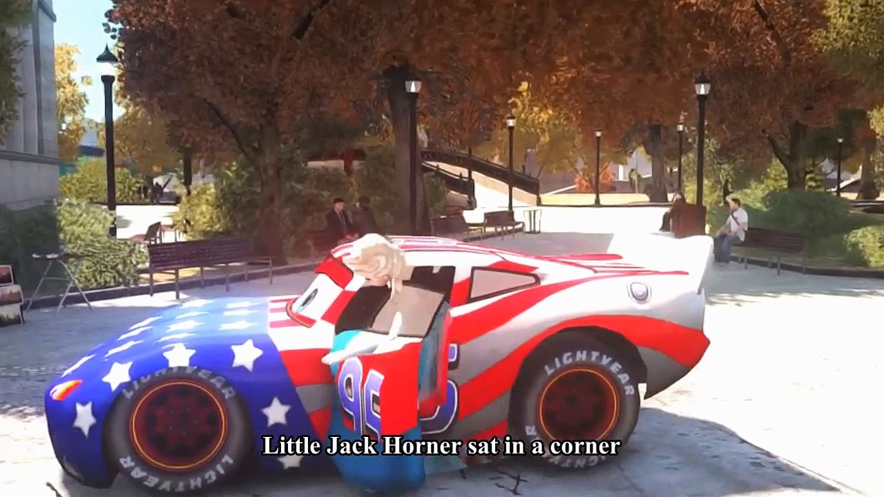 Cars Songs For Kids ♪ Little Jack Horner ♪ Princess Anna of Arendelle Queen Frozen