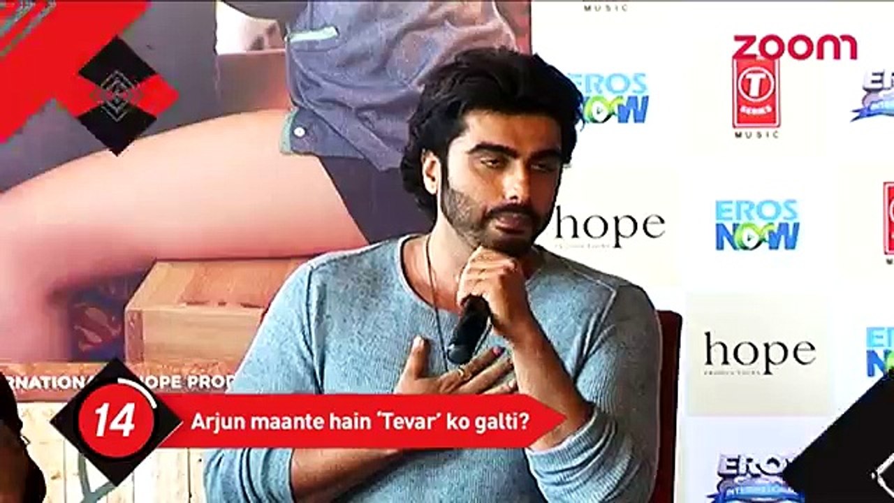 DoesArjun Kapoor  think 'Tevar' was a mistake-