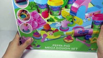 Peppa pig en español Peppa Pig English Episodes 2016!! Play Doh Pepa Pig mega dough set Toys Videos