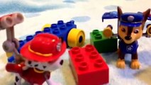 PAW PATROL [Nickelodeon] Parody PAW PATROL and LEGO CAR w/ Chase, Rubble and Marshall