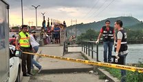 Un hombre es encontrado ahogado tras caer del puente Portete en Guayaquil
