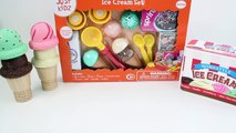 Super Cool Ice Cream Set Toys Play Doh Ice Cream Parlor Toy Food Heladería Helados