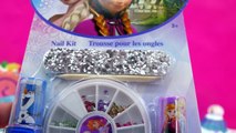 Disney Frozen Queen Elsa Nail Polish Collection Kit Gem Decorating - Cookie Swirl C Video