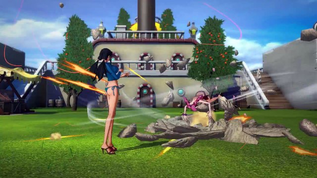 One Piece Burning Blood : Gameplay part 2 - PS4 et Ps Vita
