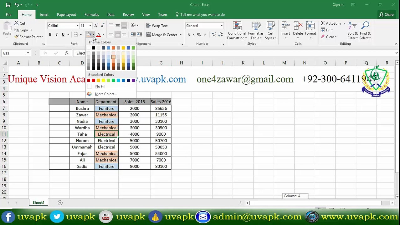 Lecture 8 how to sort and filter in excel in hindi urdu