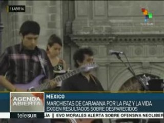 México: Caravana pide al Estado respuesta sobre hijos desaparecidos