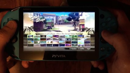 NARUTO SHIPPUDEN: STORM 4 on PS Vita via Remote Play