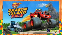 Blaze and the Monster Machines, full episode Dragon Island Race, Blaze: Race to the Rescue!!