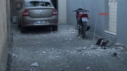 Kilis'e Yine Roket Mermileri Düştü 10 Yaralı Ek2