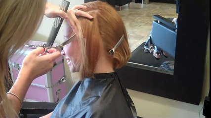naturally curly thick hair going very short