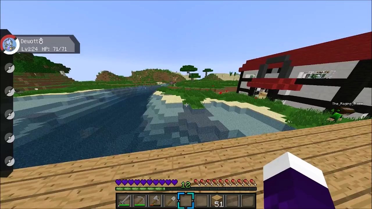Apricorn Hunt! [Minecraft Pixelmon Survival with The Raging Blaze Episode 2]