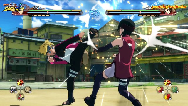 Naruto Ultimate Ninja Storm 4 Screenshots - Boruto & Sarada Screenshots