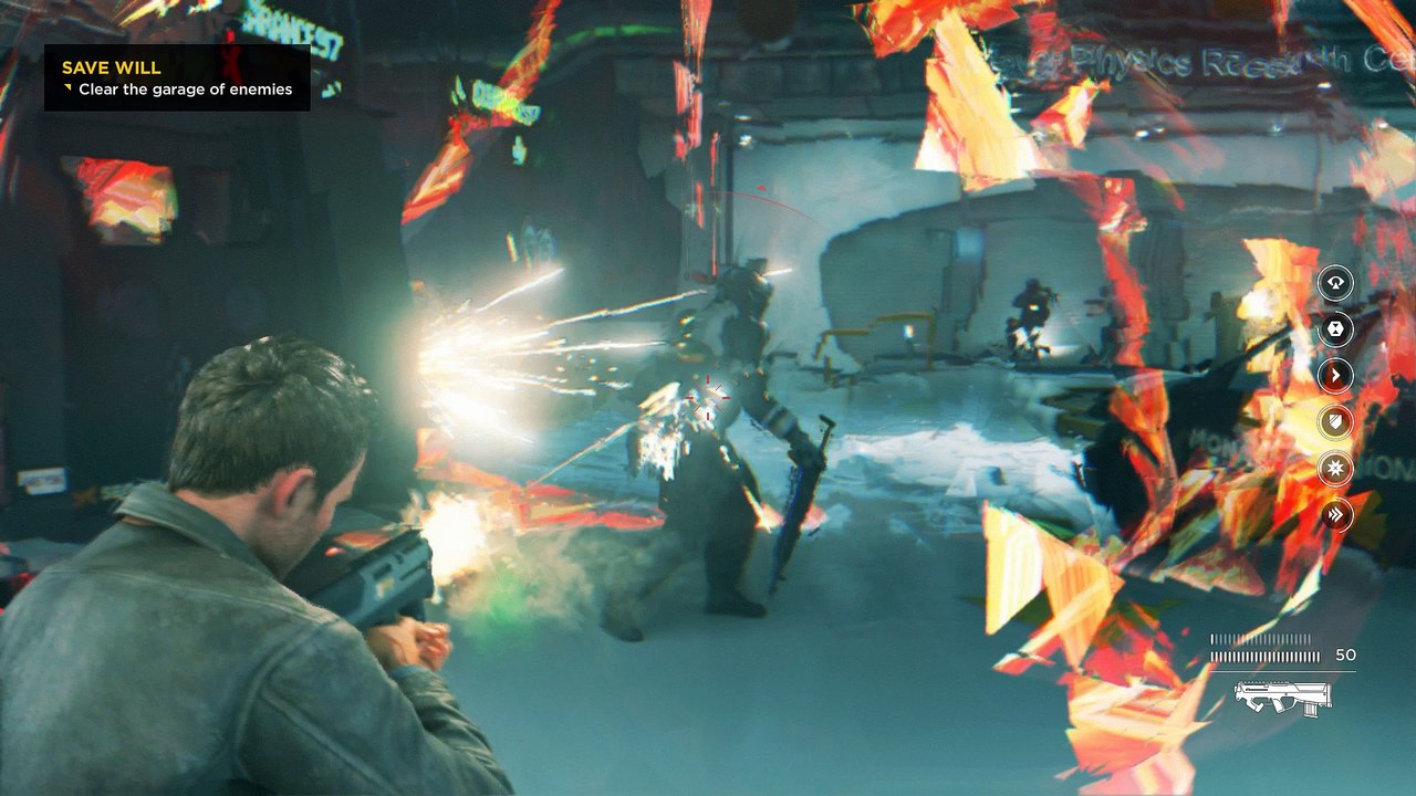 Quantum Break - Return To The University: Combat Gameplay Action Xbox One