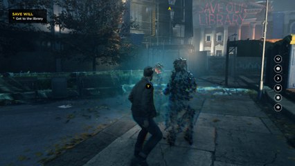 Quantum Break - Return To The University: Beth Time ECHO ''I Got Orders To Patrol The Rooftop''