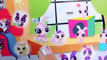 LPS Mom Babies Surprise Families Unboxing Playset - Littlest Pet Shop Toy Video - Cookieswirlc