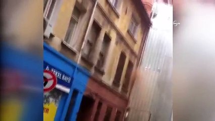 Metruk bina böyle çöktü