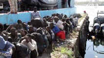 115 migrantes rescatados en la costa de Libia