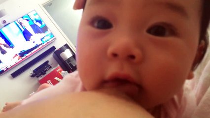 Sep9th. Pooling mom nipple.