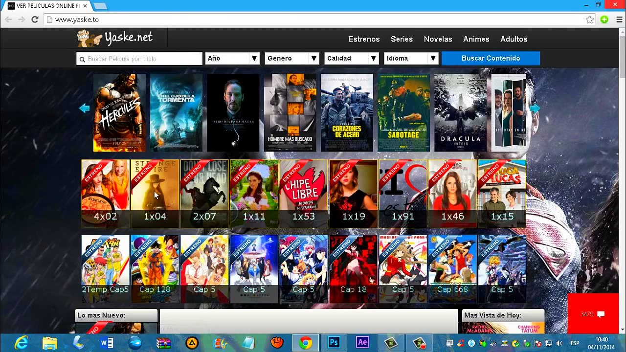 PAGINAS PARA VER PELÍCULAS DE ESTRENOS COMPLETAS GRATIS EN HD Y ESPAÑOL ONLINE 2015