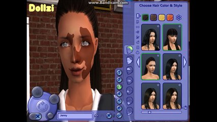 The Sims 2 Create-A-Sim Vitiligo
