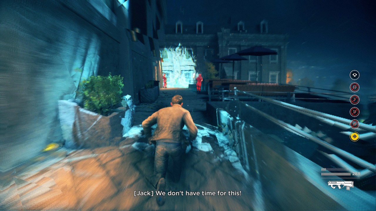 Quantum Break - Return To The University: Follow Will (Chat) Beth Painting of Jack, Chronon Source