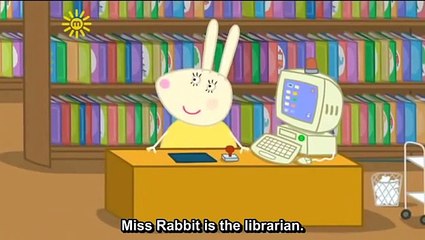 PEPPA PIG THE LIBRARY WITH SUBTITLES