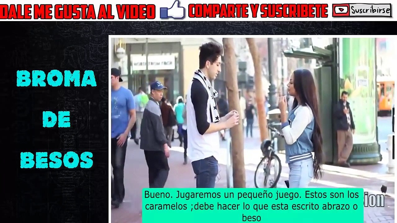 BESOS FACILES A DESCONOCIDAS EN MENOS DE 1 MINUTO | Kissing Prank | SUBTITULADO