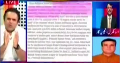 Kashif Abbasi Misbehavior With Daniyal Aziz