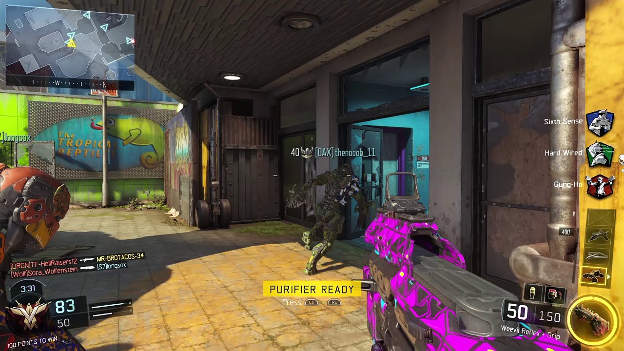 Going off