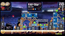 Angry Birds Seasons Ham Dunk All Star All Levels Walkthrough 3 Stars