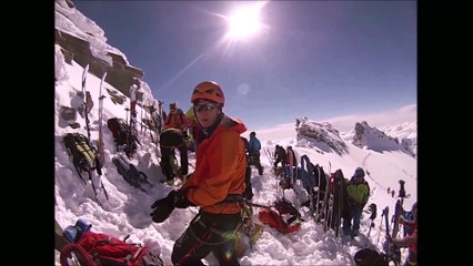 Grand Paradis 4061m : On a skié avec les anges!