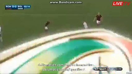 Mohamed Salah incredible miss - Roma 0-0 Bologna 11-04-2016