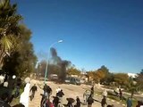 2)مواجهات بين المحتجين وقوى القمع حي الطوشة-تازة 2012-1-4