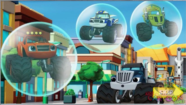 Blaze and the Monster Machines - Blaze: Race to the Rescue (New Nick Junior kids games)