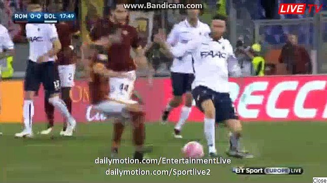 Miralem Pjanic Gets INJURED Roma 0-0 Bologna Serie A