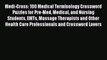 [Read book] Medi-Cross: 100 Medical Terminology Crossword Puzzles for Pre-Med Medical and Nursing