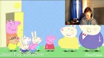 Reacting To Peppa Pig Voice Over