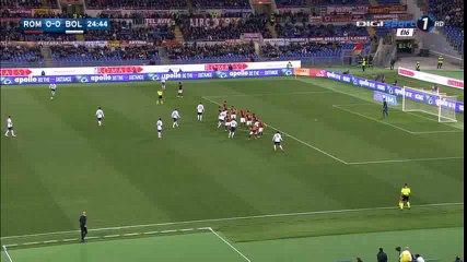 Luca Rossettini Goal HD - Roma 0-1 Bologna - 11-04-2016